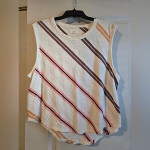 Lou & Grey Sleeveless Shirt Sz XL